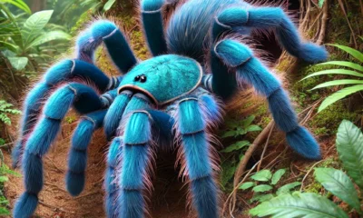 blue cobalt tarantula