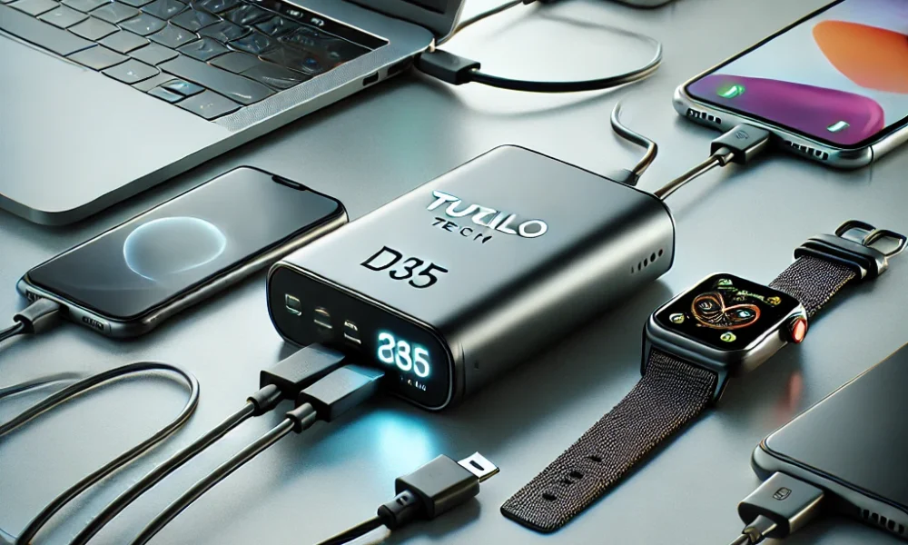 tutilo tech portable charger d35