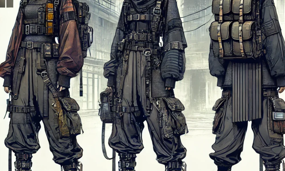 technodystopia fashion female