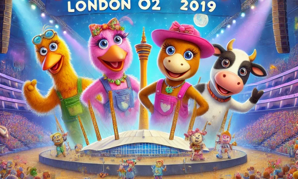 london o2 2019 ms mud pajanimals